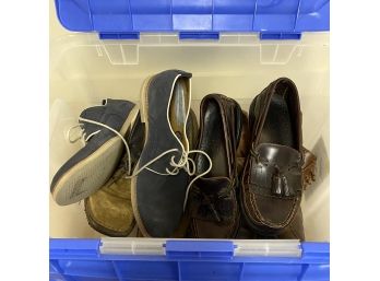 Assorted Men's Shoe Lot / Sperry, Johnston & Murphy, And More! - Mostly Size 9-9 1/2 (Basement)