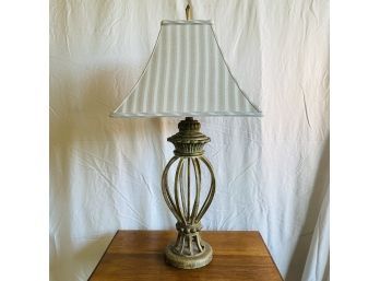 Ornate Metal Table Lamp No. 1