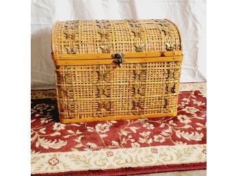 Wicker Storage Chest