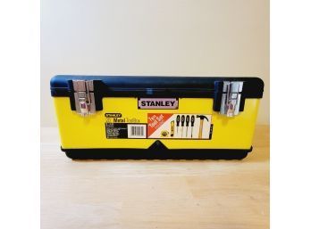 Stanley 20' Metal Toolbox With 7 Tools! New!