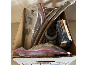 Assorted Plumbing Accessories Lot - Pump Included!