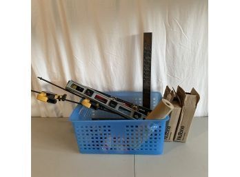 Assorted Tools, Tapes, And Central Vac Tubes