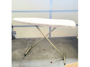 Ironing Board With Pink Paisley Cover