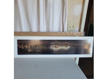 Newport Bridge Panoramic Print. Signed And Numbered