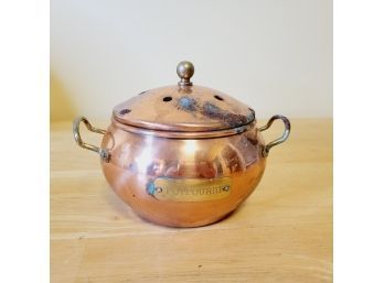 Vintage Brass Potpourri Holder