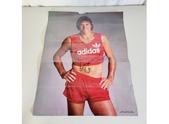 Vintage Dwight Clark Poster Signed