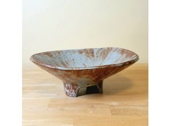 Handmade Pedestal Bowl