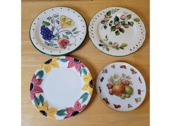 Set Of 4 Serving Plates  Decorative Plates