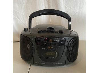 Portable Radio With CD And Tape Player READ MORE