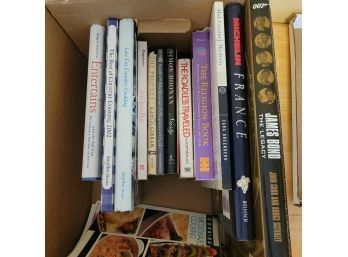 Books Box. Cooking, Travel And More