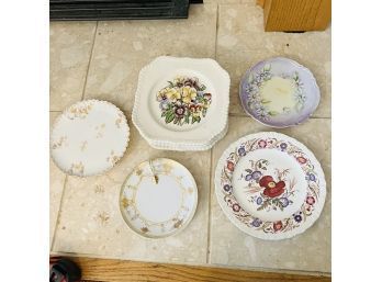 Vintage Small Plates: Wedgewood, Nippon, Johnson Brothers, Etc.