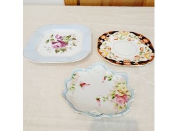 3 Ceramic Plates (Table Lr)