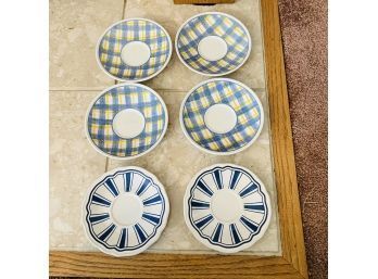 Set Of 6 Small Plates