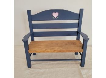 Small Wooden Doll Bench (table Lr)