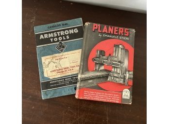 1944 Planers Book J.J. Little & Ives And Vintage Armstrong Tool Catalog Booklet (*18305)