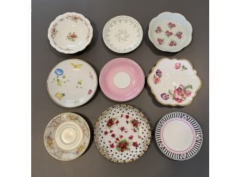 Lot Of Vintage Saucers Including Noritake, Meito China, Jonroth, And More