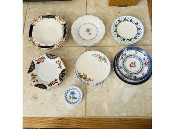 Vintage Bowl And Saucer Assortment - Multiples Of Each Style