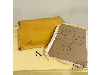 Bertrice Small 'Love Wild And Fair' Original Manuscript And Research Notes (Published 1978)