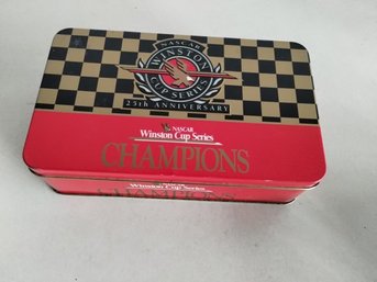 Nascar Winston Cup Series 25th Anniversary Champions - Tin Of Matchbooks