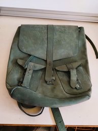 Nice Green Backpack Satchel Purse
