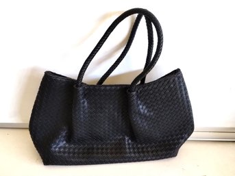 Lulu Dharma Leather Weave Purse / Handbag