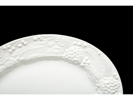 Italian White Ceramic Serving Pieces