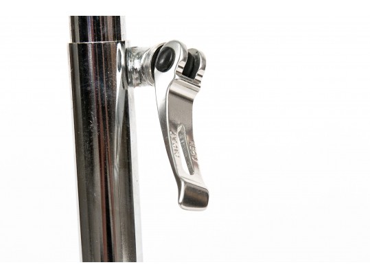 Frosted Glass Top Accent Table