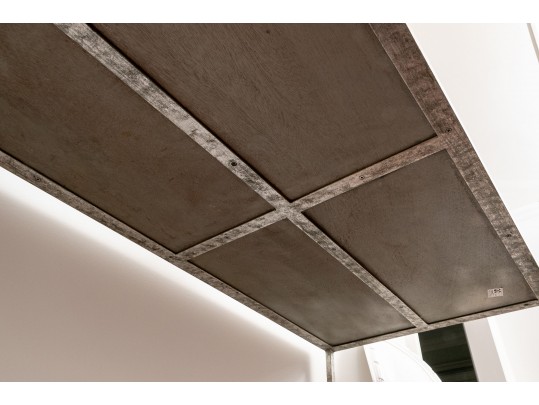 Sleek Console Table With Antique Mirror Top From Lillian August