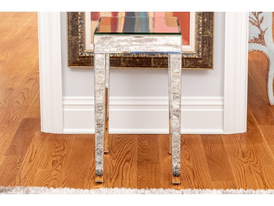 Elegant Mirrored Side Table