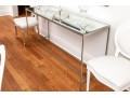 Sleek Console Table With Antique Mirror Top From Lillian August