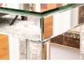 Elegant Mirrored Side Table