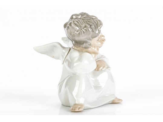 Lladro Thinking Angel #4539