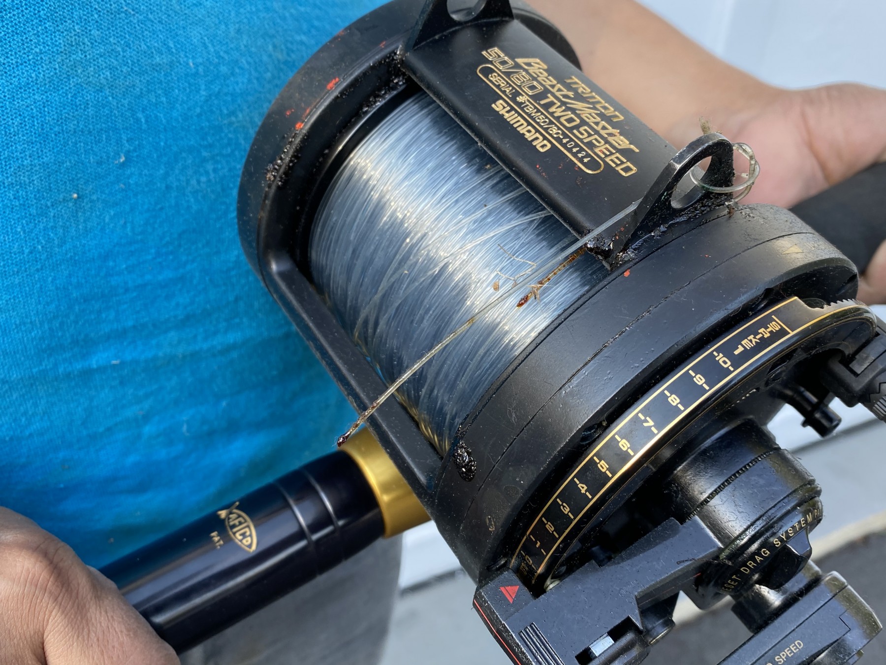 Shimano Triton Beast Master 50/80 2 Speed Fishing Reel #170107 | Black Rock  Galleries