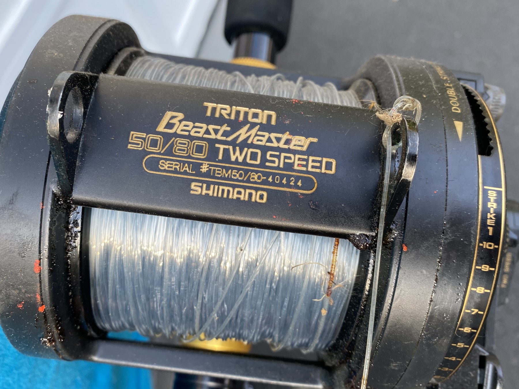 Shimano Triton Beast Master 50/80 2 Speed Fishing Reel #170107 | Black Rock  Galleries