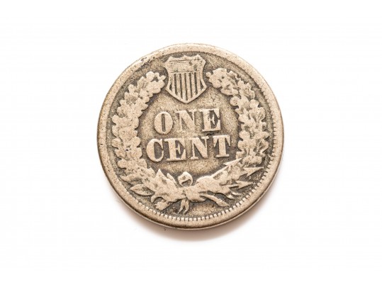 1864 Indian Head Cent, Brass