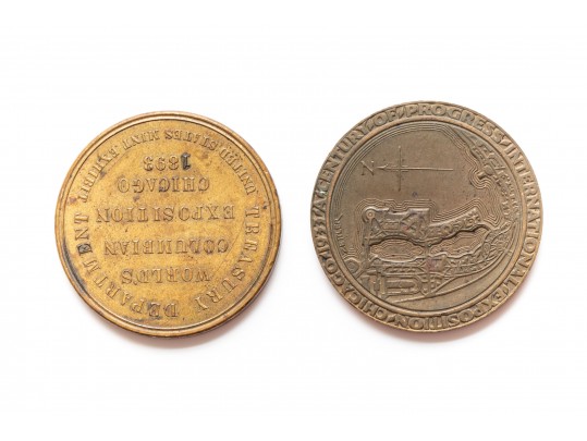 1893 & 1933 Chicago Exposition Medals