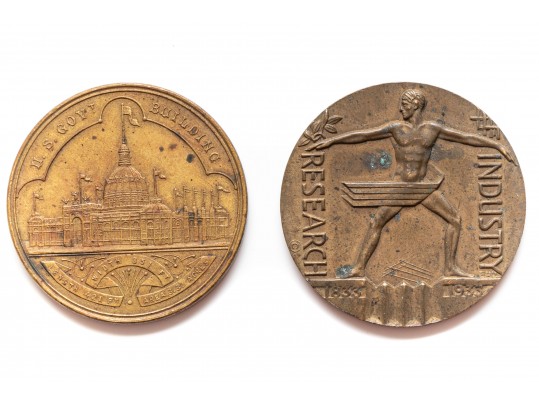 1893 & 1933 Chicago Exposition Medals