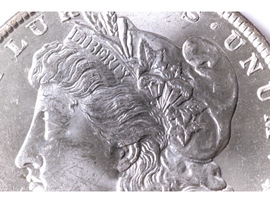 1886 Morgan Silver Dollar, BU