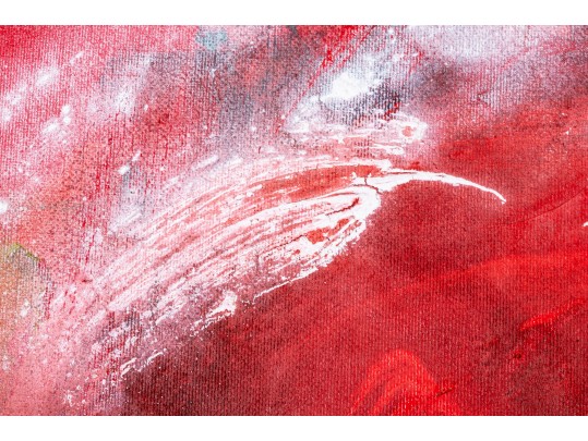 Bright Stefan Georg (Dallas) Large Abstract Painting On Canvas