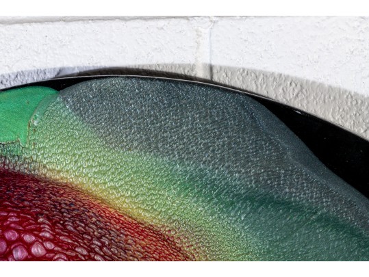 Mesmerizing Elan Vital (American) Aerospace Enamel Painting “Vetro Avia” #1158