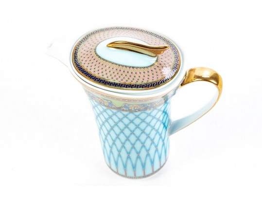 Two Diminutive Versace For Rosenthal “Les Tresors De La Mer” And “Passion Dream” Creamers 