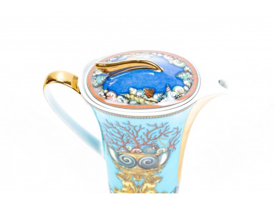 Two Diminutive Versace For Rosenthal “Les Tresors De La Mer” And “Passion Dream” Creamers 