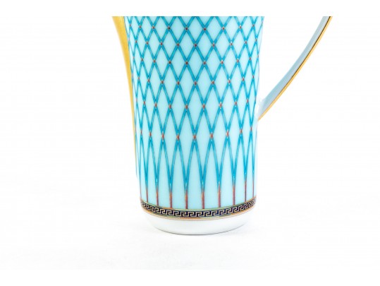 Two Diminutive Versace For Rosenthal “Les Tresors De La Mer” And “Passion Dream” Creamers 