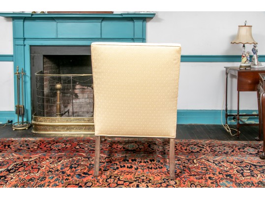 Vintage Chippendale Style Lounge Chair 