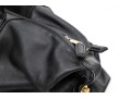 Coach 0502 Black Leather Duffle Bag