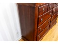 Handsome Bassett Furniture Chris Madden Collection Cherry 9 Drawer Dresser Chest