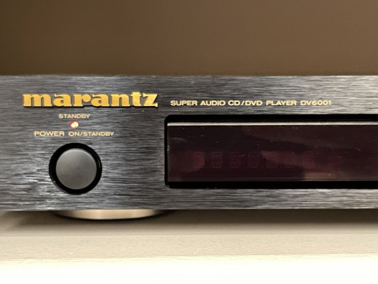 Marantz Super Audio CD/DVD Player, Model# DV6001 #218236 | Black Rock  Galleries