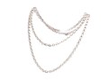 Sterling Silver Ultilitarian Matinee Length Cable Link Chain
