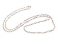 Sterling Silver Ultilitarian Matinee Length Cable Link Chain