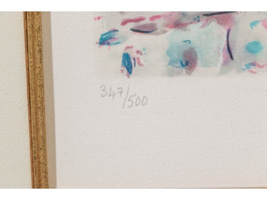 Marc Chagall, Post Mortem, Limited Edition Print